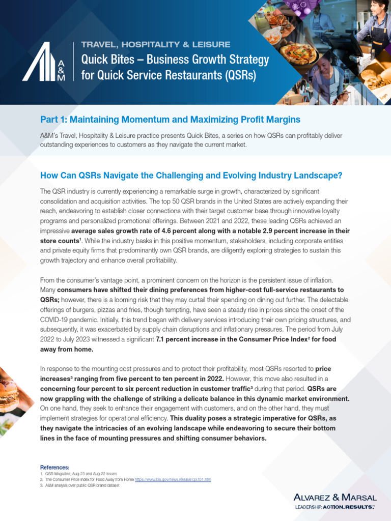 Maintaining Momentum In A Fast Moving Industry Reference: Part 1 Maintaining Momentum And Maximizing Profit Margins
