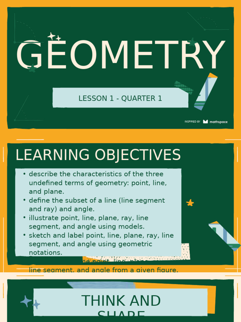 Geometry Basics: Points, Lines, Planes | PDF | Line (Geometry ...