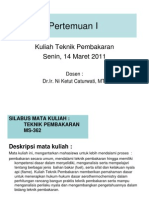 Pertemuan I