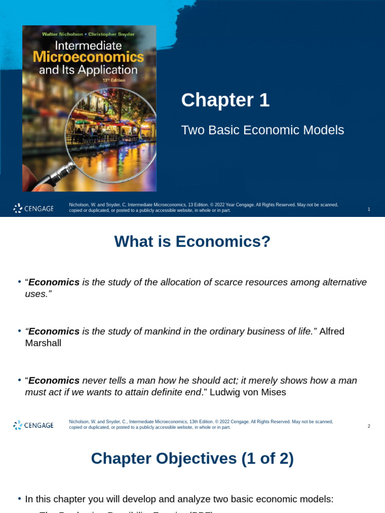 Week 1 Introduction | PDF | Supply And Demand | Microeconomics