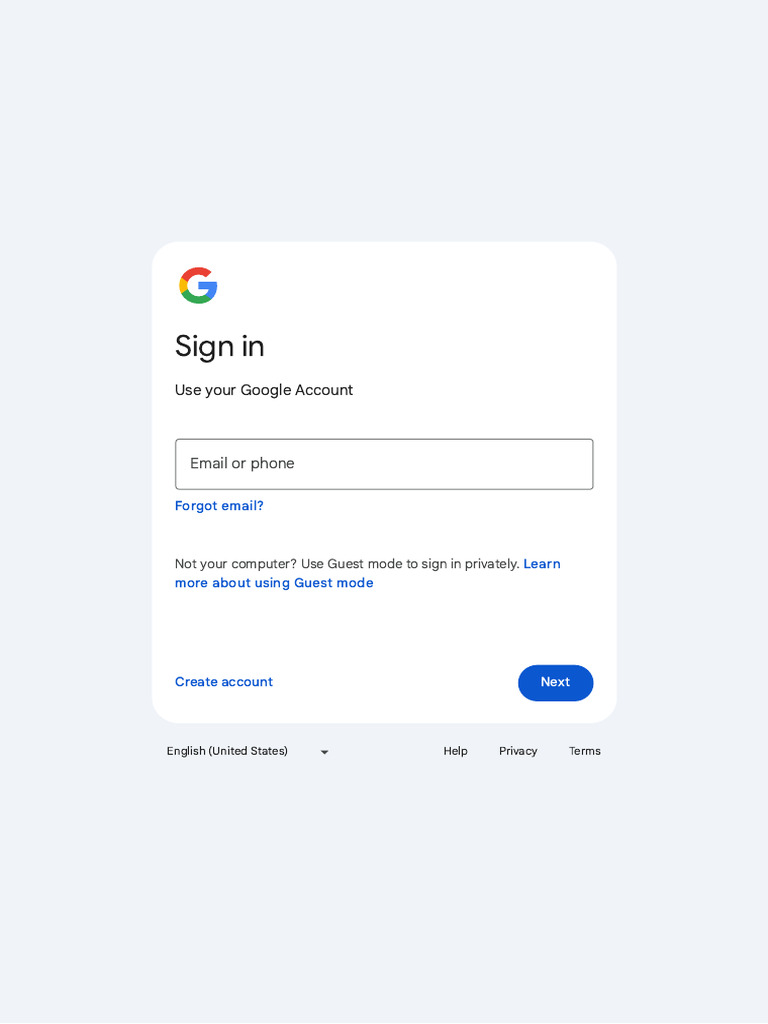 Sign In with Google Account Guide | PDF