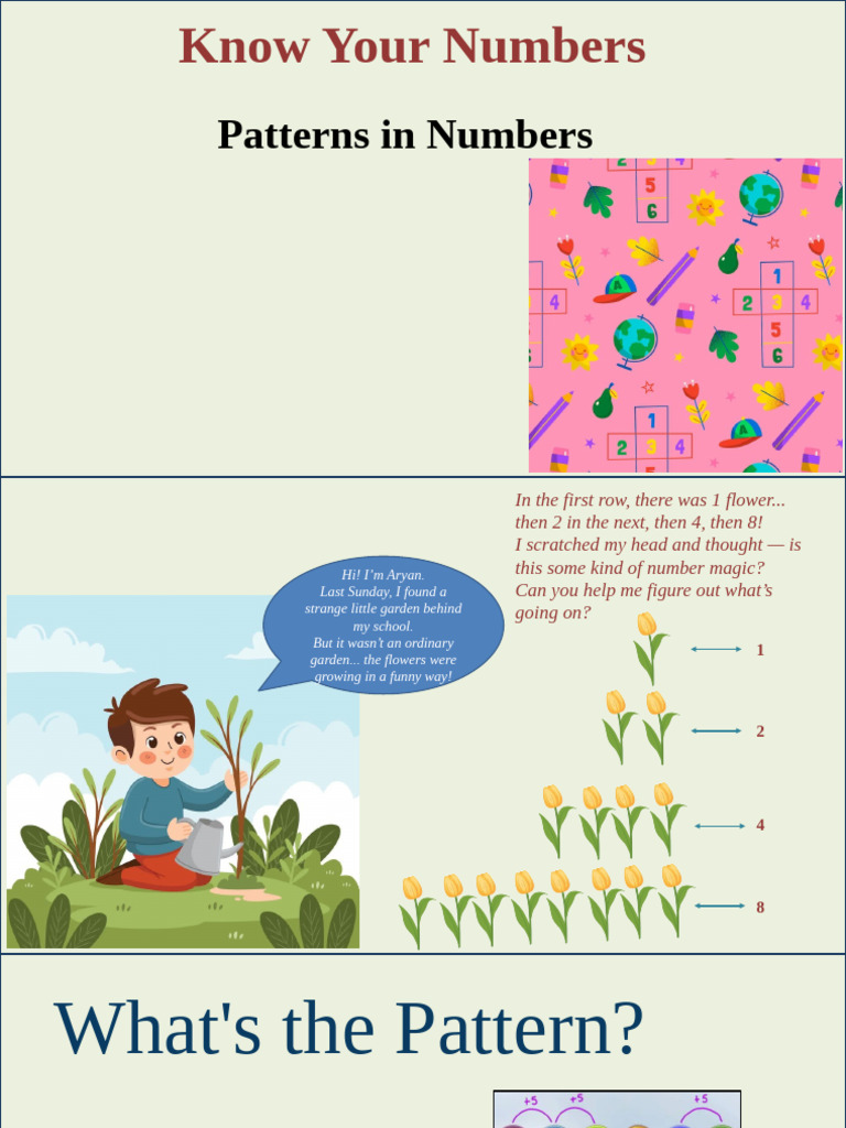 Understanding Number Patterns and Sequences | PDF | Shape | Elementary ...