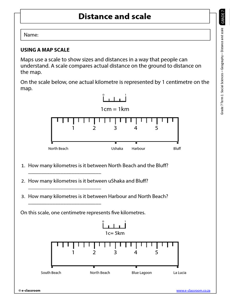 Understanding Map Scales in Geography | PDF | Map | Kilometre