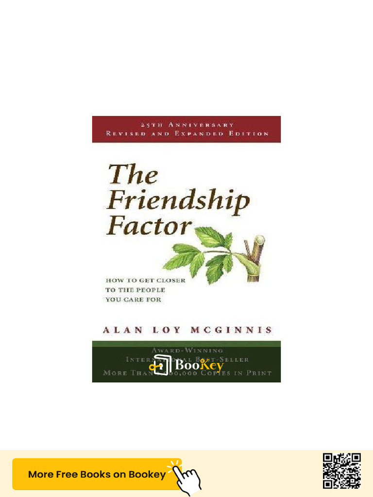 Friendship Factor | PDF | Love | Friendship