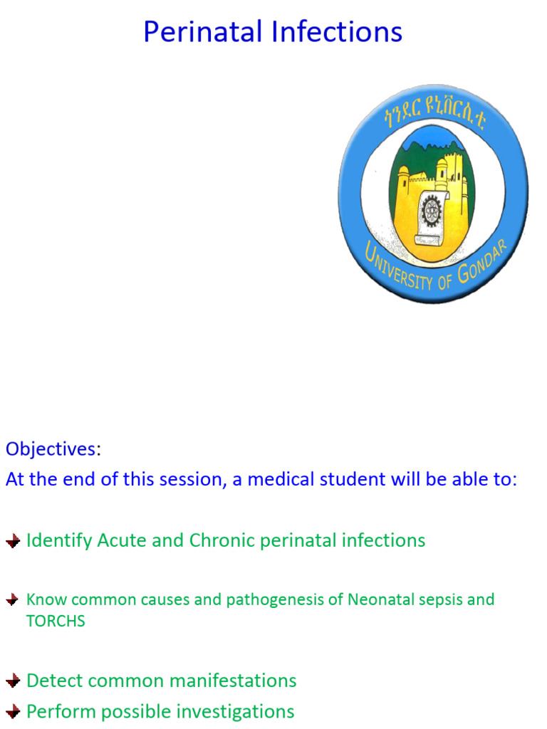 Understanding Perinatal Infections | PDF | Infection | Fetus