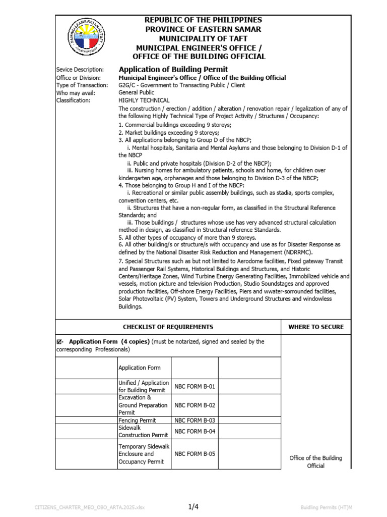 Building Permit Application Process Guide | PDF | Notary Public