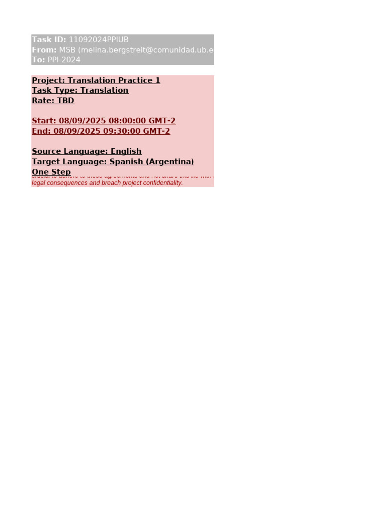 Translation Practice Project Overview | PDF | Grammar | Translations