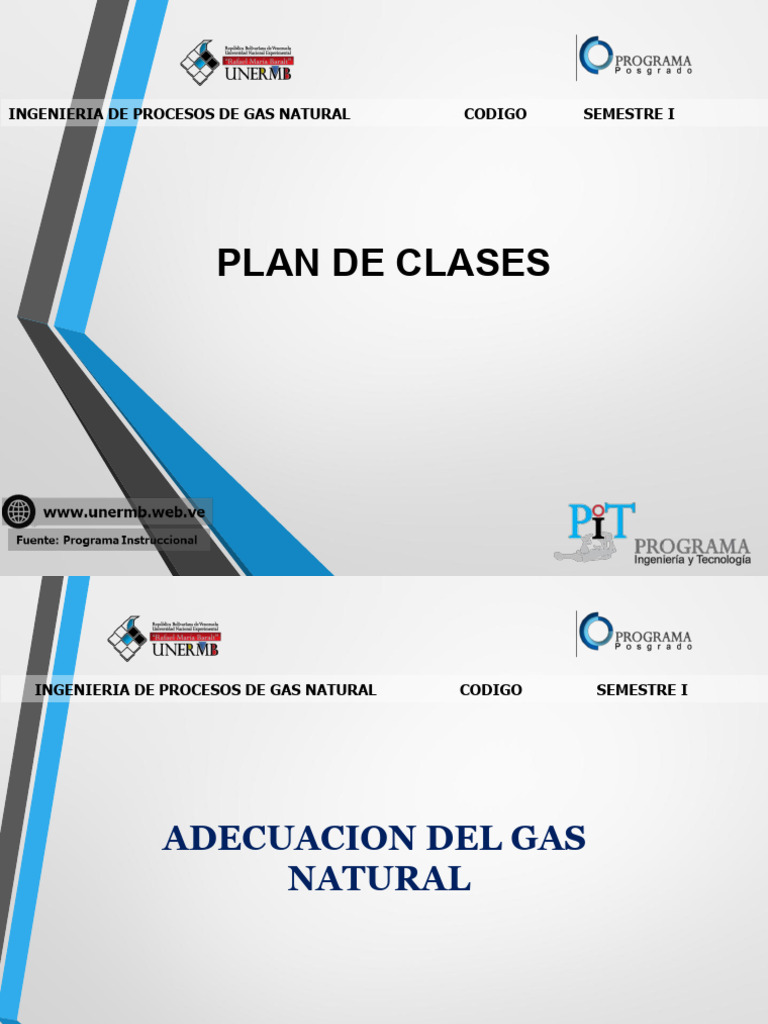 Procesos de Ingeniería en Gas Natural | PDF