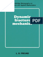 Freund-Dynamic Fracture Mechanics
