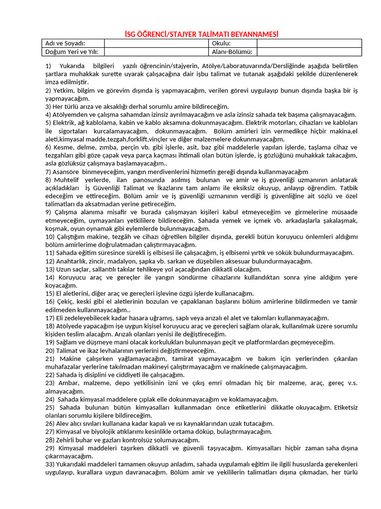 Stajerler Talimat Paksan | PDF