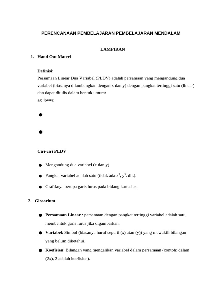 Panduan PLDV untuk Pembelajaran Matematika | PDF