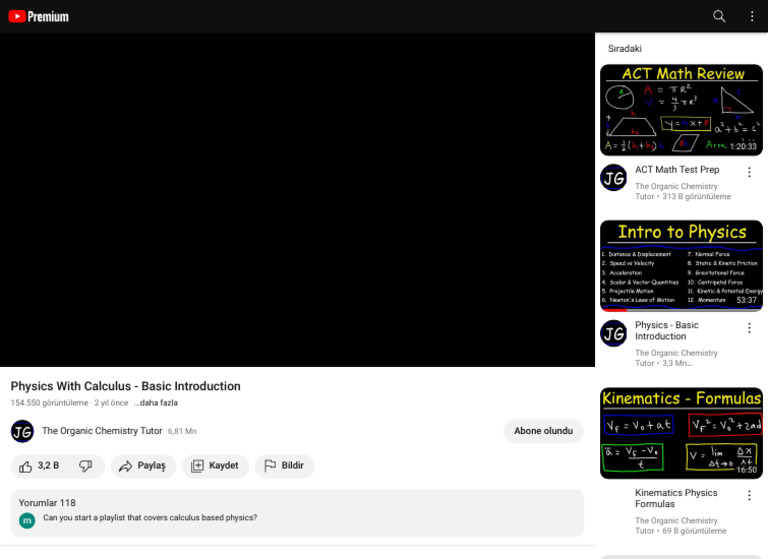 Physics With Calculus - Basic Introduction - YouTube | PDF