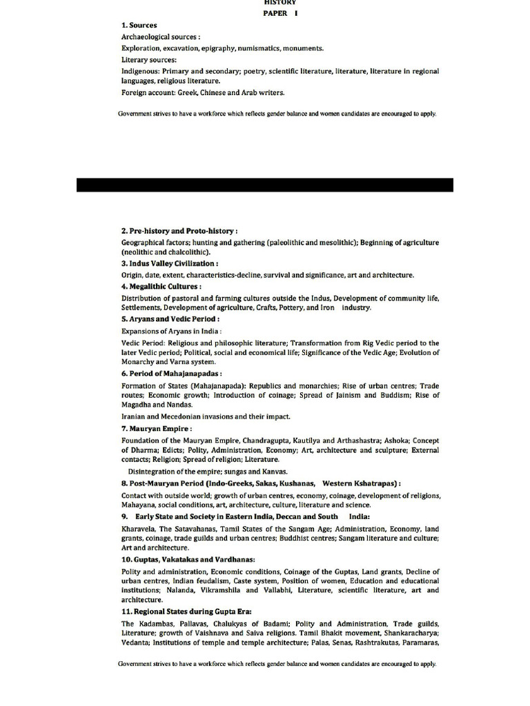 Optional Paper 1 | PDF