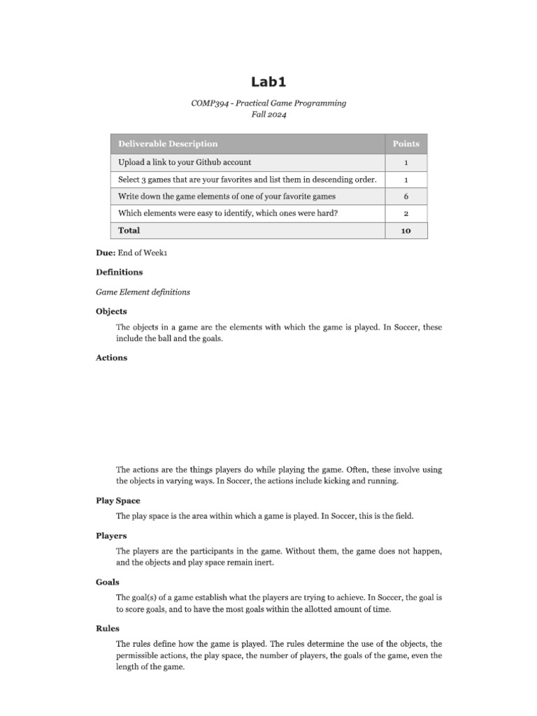 Lab 1 | PDF