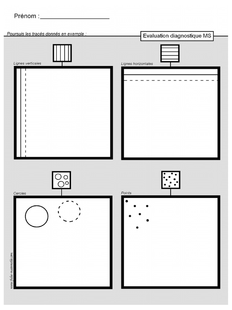 Evaluation Diagnostique Graphisme | PDF