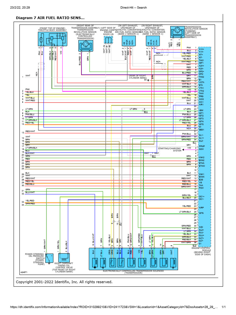 Air Fuel Ratio Sensor Bank 1 Details | PDF | Machines | Automotive ...