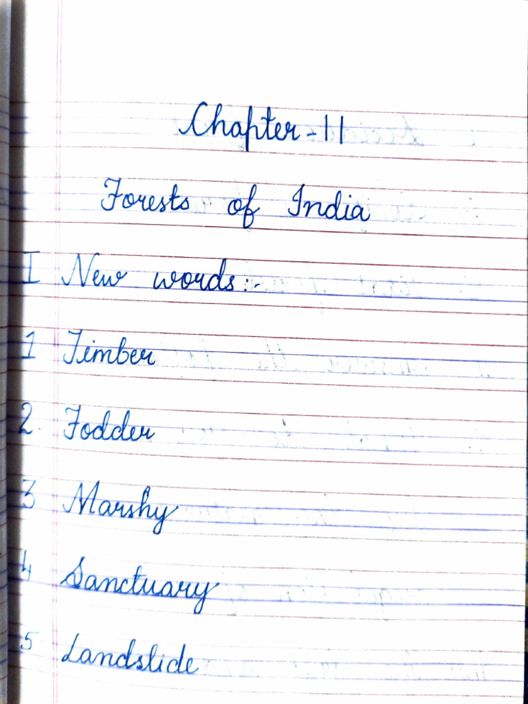 GR 4 C-11 Forests of India Notes | PDF