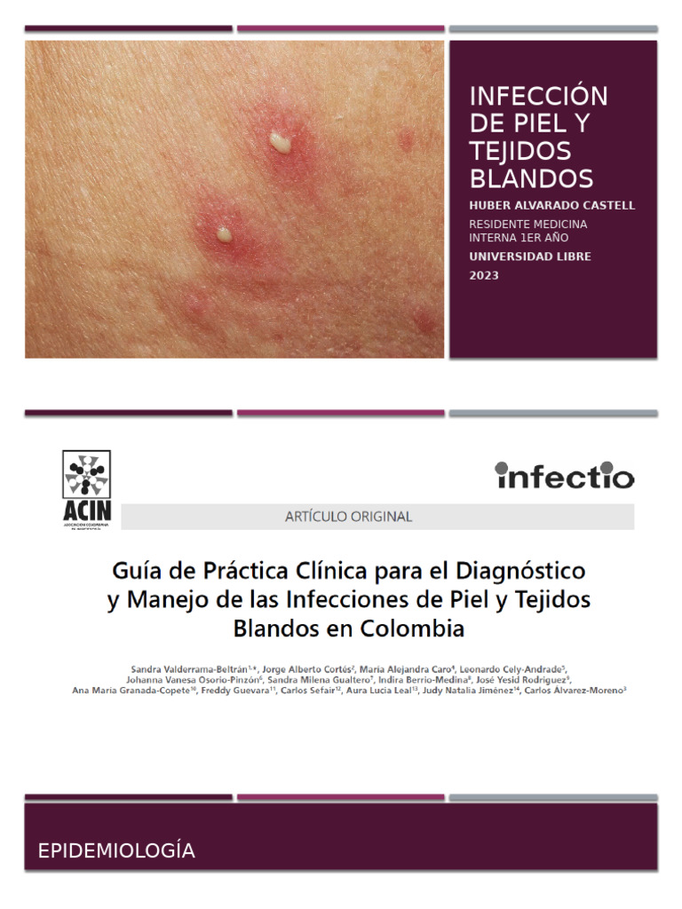 Estrategias para IPTB en Infecciones Cutáneas | PDF | Especialidades ...