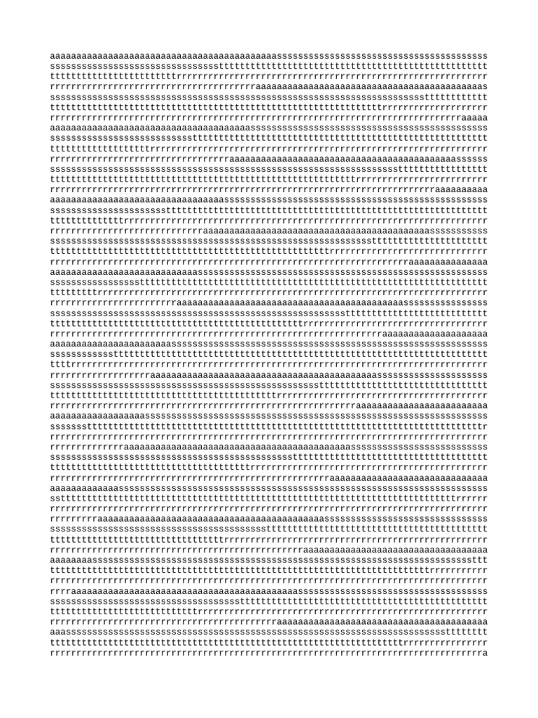 Nonsensical Text Analysis | PDF