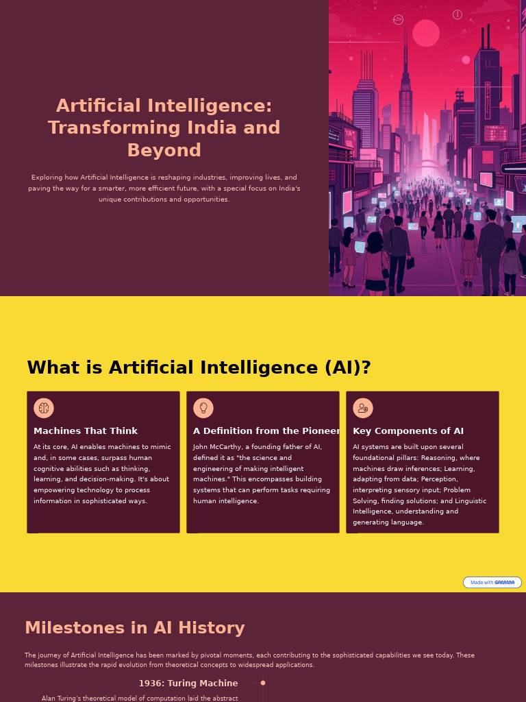 AI's Impact on India's Future Growth | PDF | Artificial Intelligence ...
