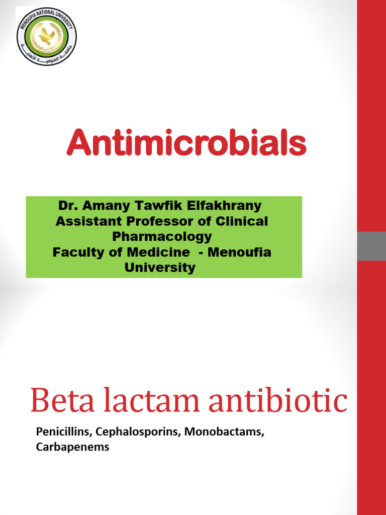 Overview of Macrolides and Penicillins | PDF | Penicillin | Beta Lactamase