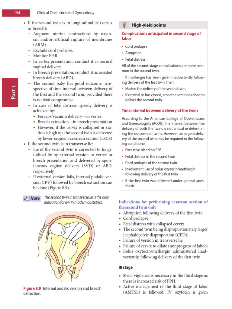 Clinical Obstetrics and Gynecology 2e Sharmila Split 178 | PDF ...