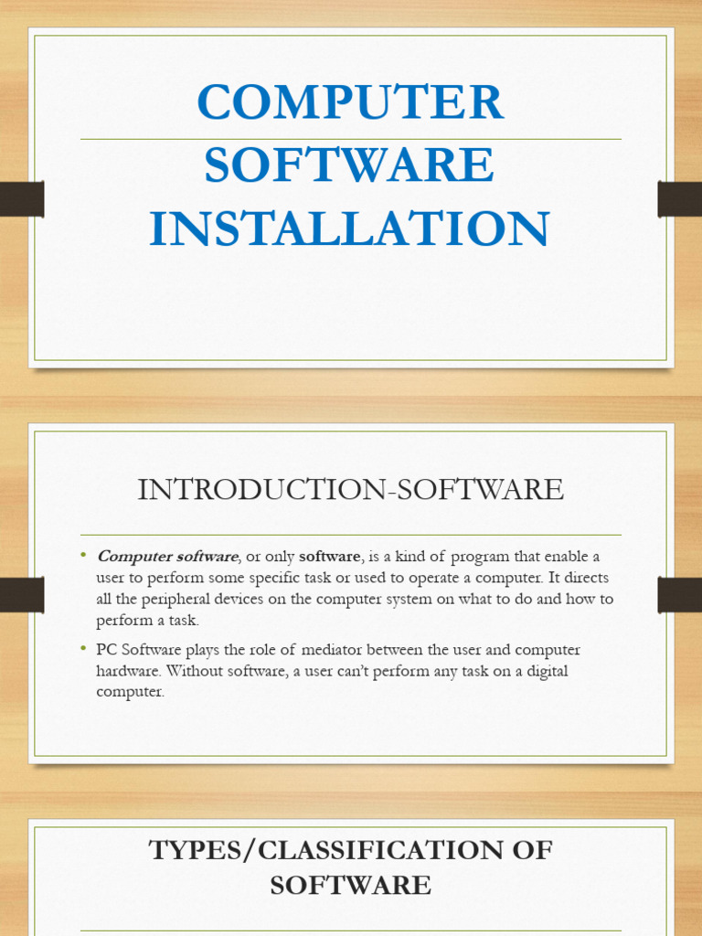 Types and Features of Software | PDF | Graphical User Interfaces ...