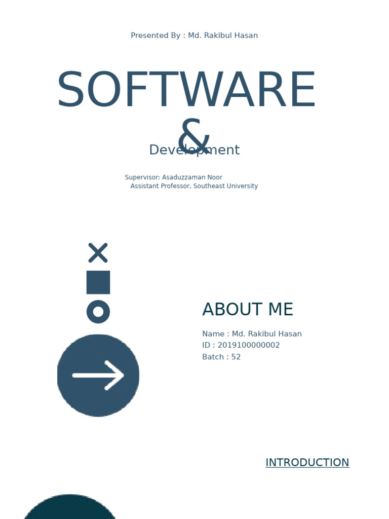 Internship Experience in Software Development | PDF | Ajax (Programming ...