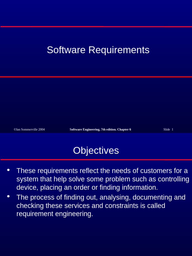 Software Requirements Engineering Overview | PDF | Software | Software ...