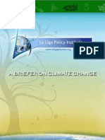 A Briefer on Climate Change