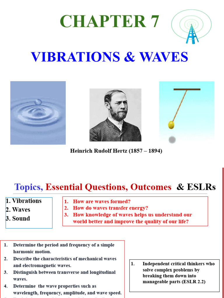 Understanding Vibrations and Waves | PDF | Waves | Frequency