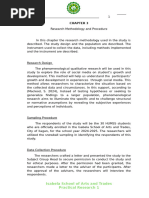 Chapter 3: Research Methodology Overview | PDF | Survey Methodology ...