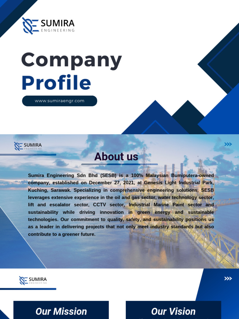 Sumira Engineering Company Profile | PDF | Oil Well