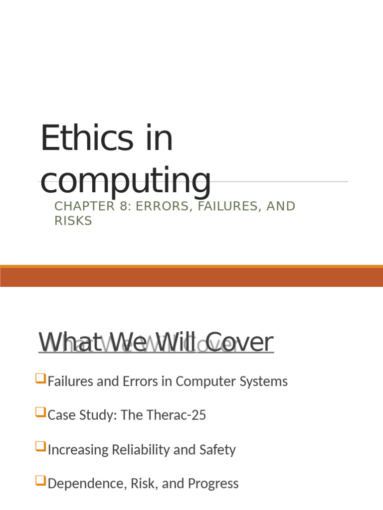 Error Analysis in Computing Systems | PDF | Computing