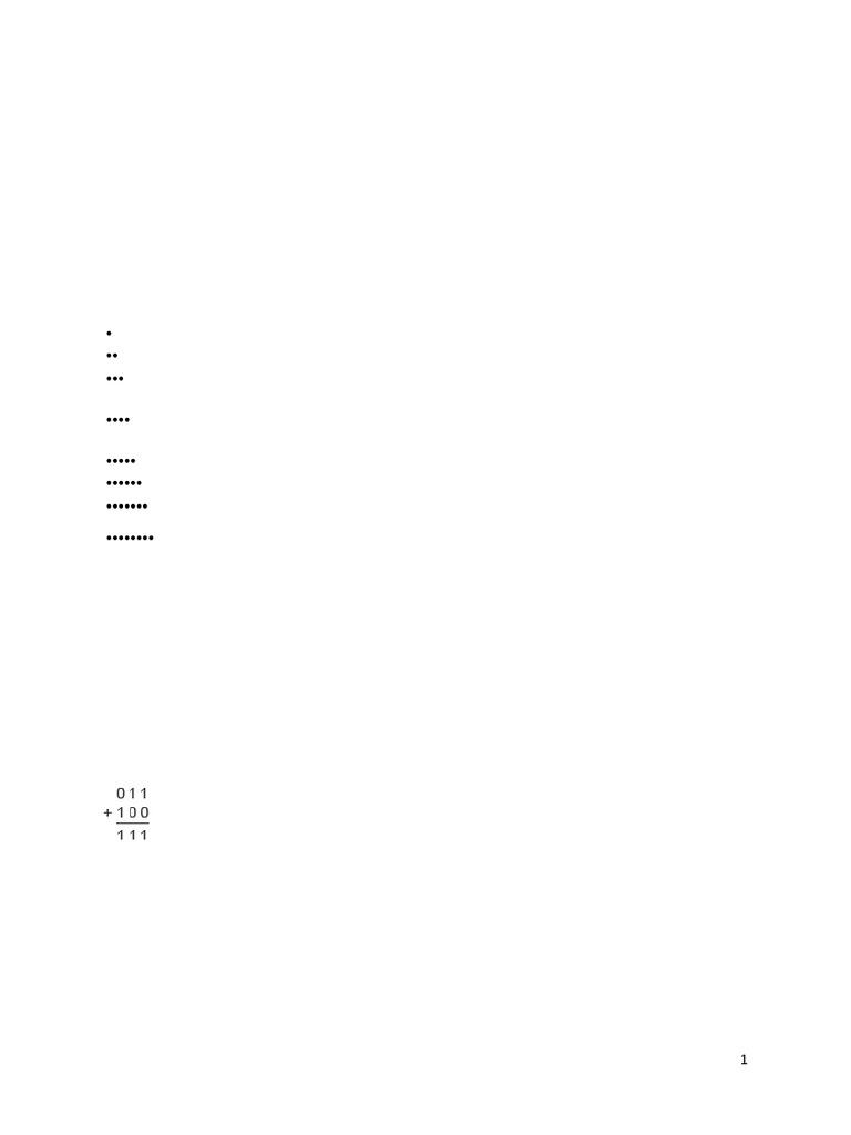 Binary Numbers Explained Pdf Number Theory Computer Architecture