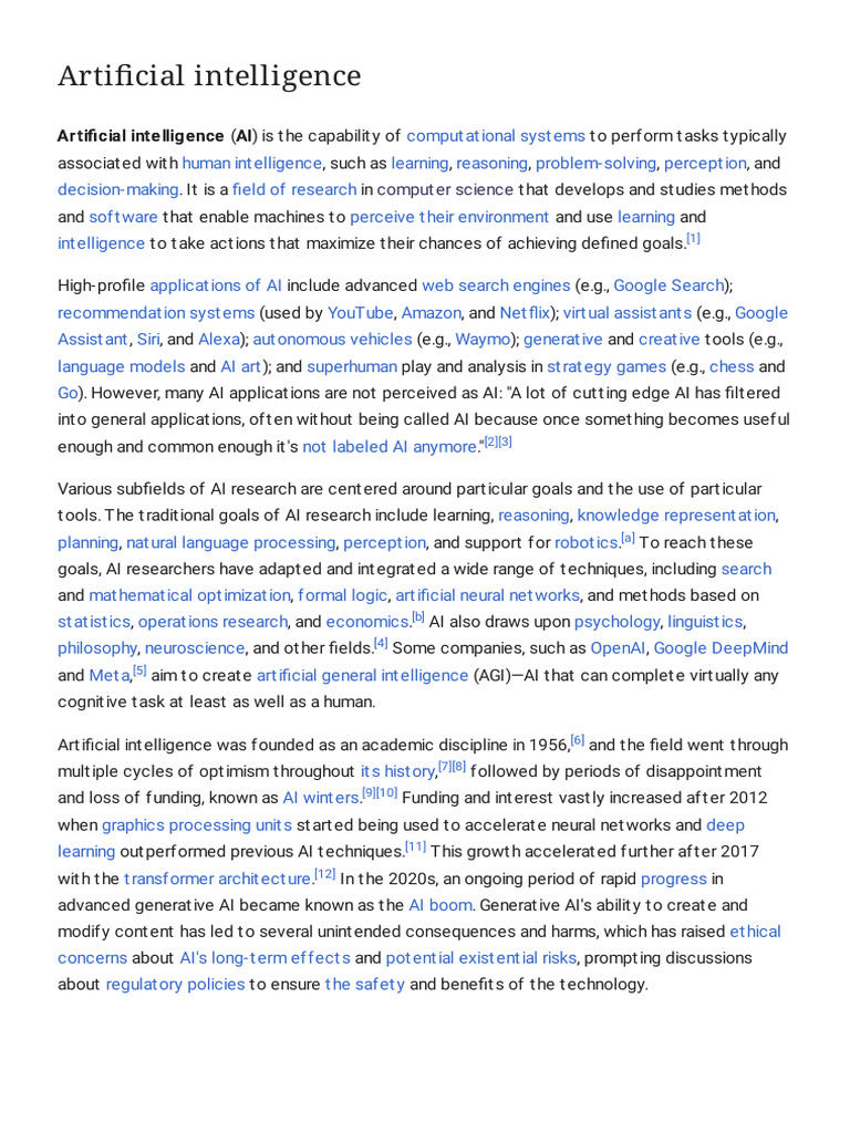 Understanding Artificial Intelligence | PDF | Artificial Intelligence ...