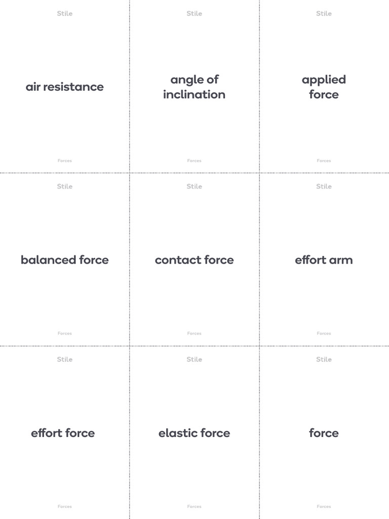 Understanding Forces and Their Types | PDF | Force | Mass