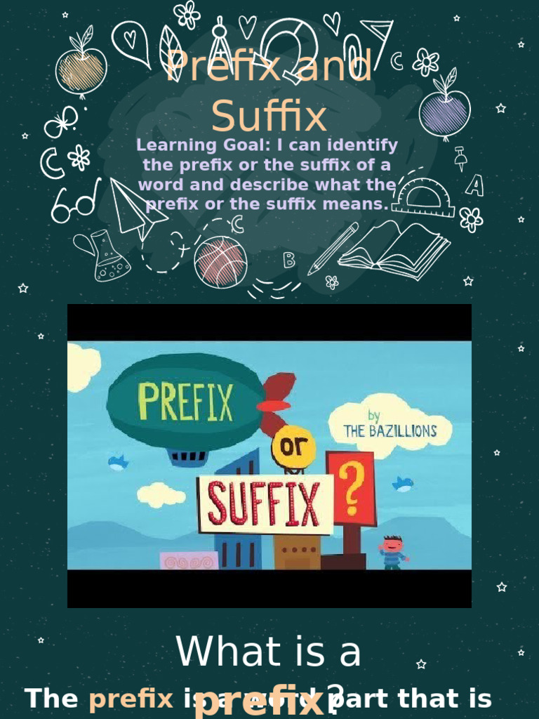 Understanding Prefixes and Suffixes | PDF | Semantics | English Grammar