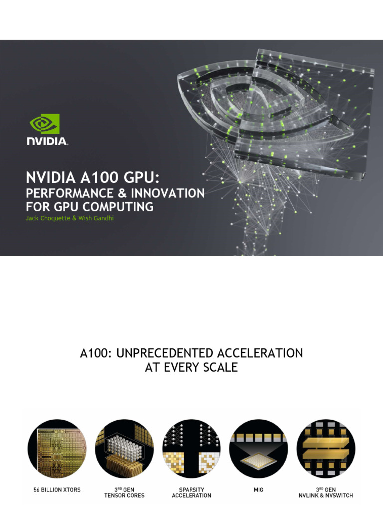 NVIDIA A100 GPU Performance Overview | PDF | Computer Hardware ...