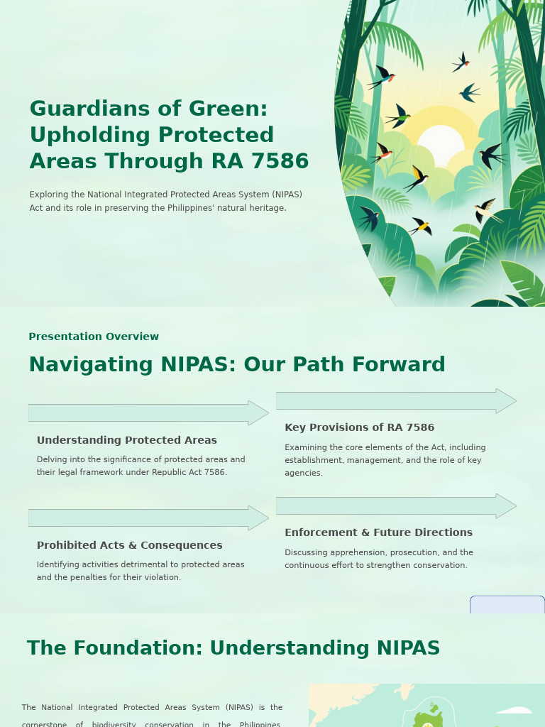 RA 7586: Protecting Philippine Biodiversity | PDF | Protected Area ...