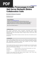 Download Panduan Perancangan Audit Zimbra Mail Server by Bima Aulia Firmandani SN91348318 doc pdf