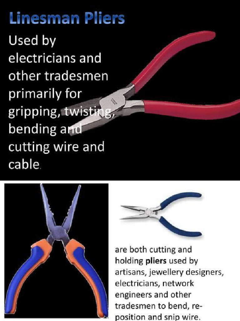 Electrical Hand Tools | PDF
