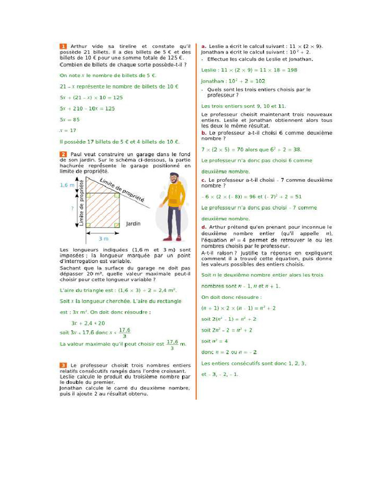 3 Correction Fiche4 | PDF