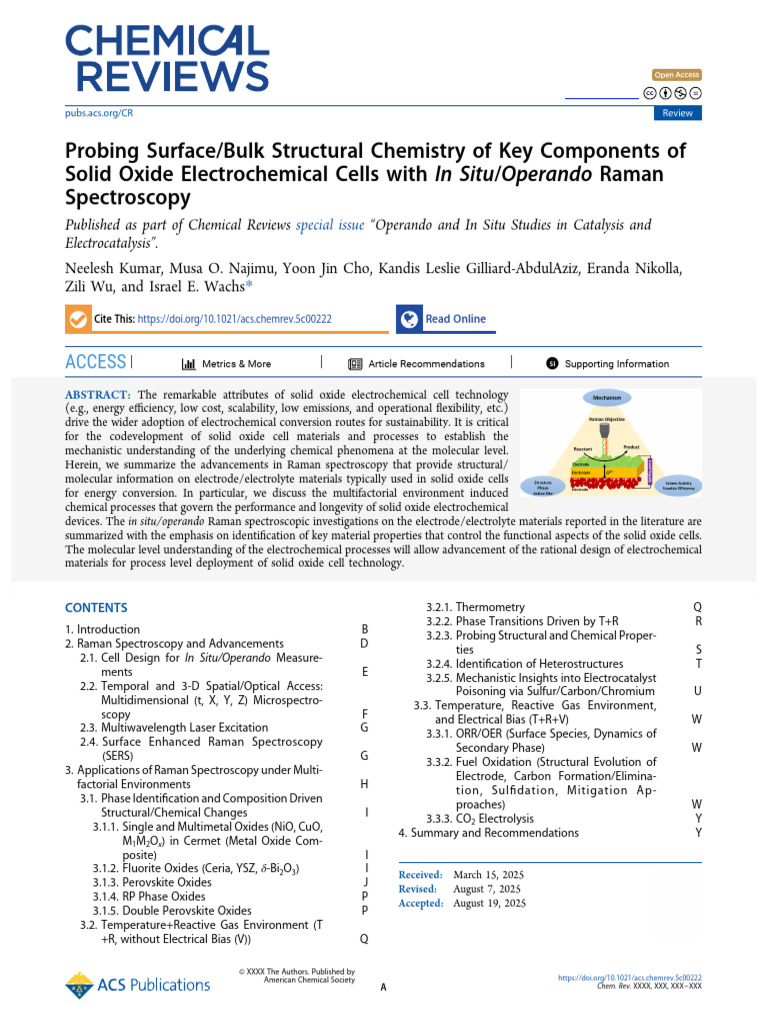 Kumar Et Al 2025 Probing Surface Bulk Structural Chemistry of Key ...