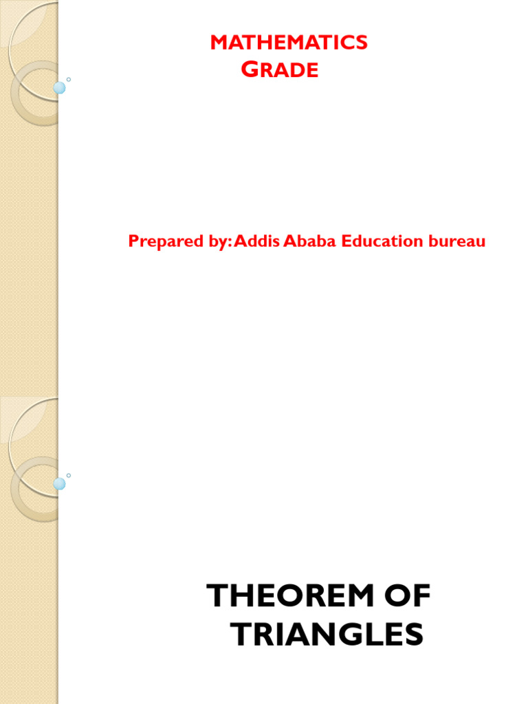 Grade 7 Geometry: Angles & Theorems | PDF | Angle | Triangle