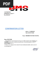SARS Representative Appointment Letter | PDF