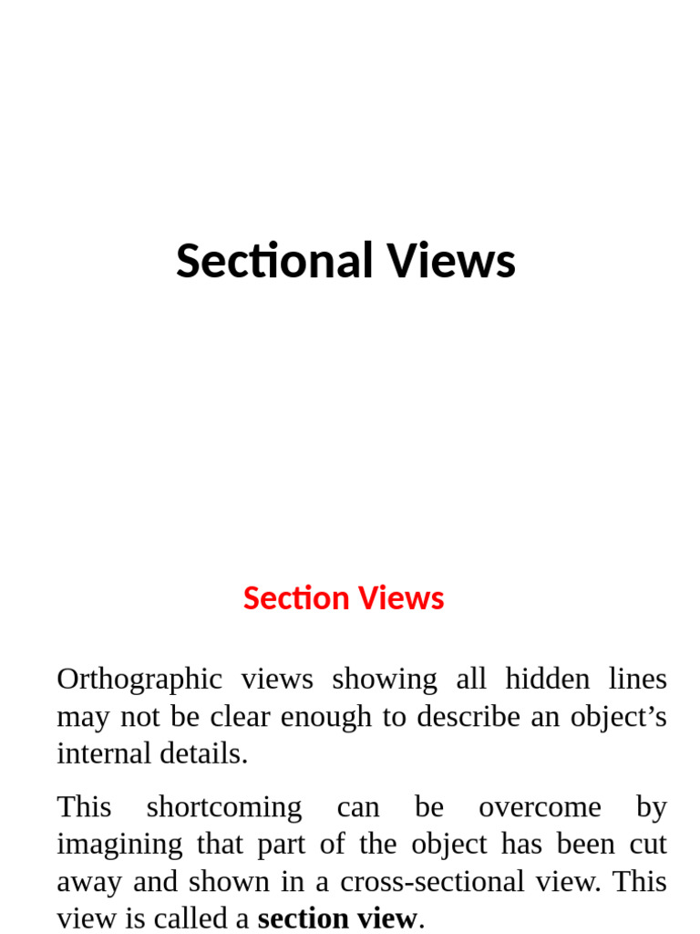 Sectional Views | PDF