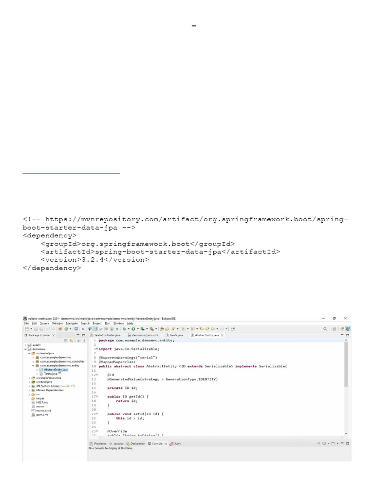 Persistência de Dados com JPA e Spring Boot | PDF | Classe (programação ...