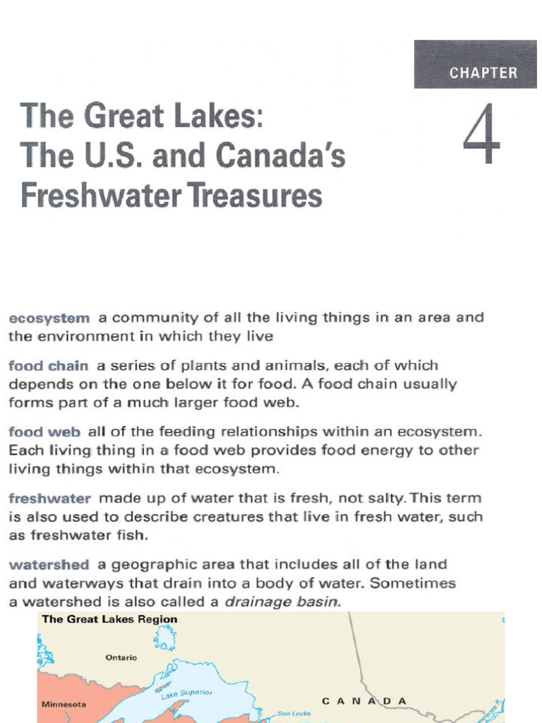 Chapter 4 The Great Lakes | PDF