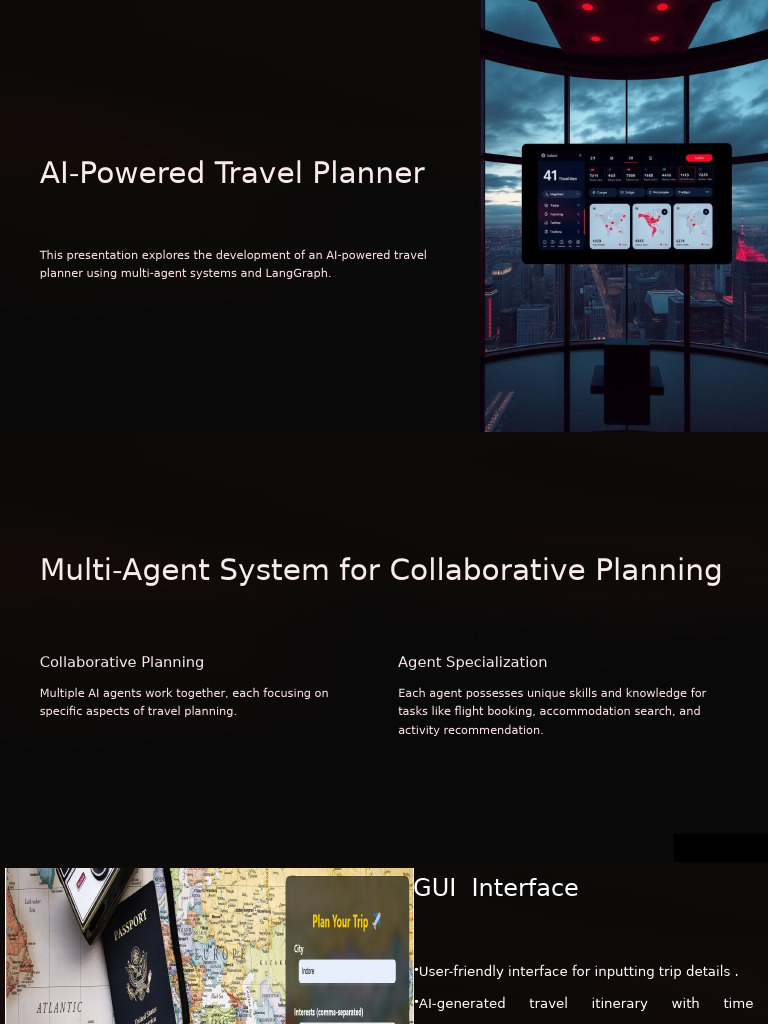 AI Travel Planner with Multi-Agent Systems | PDF